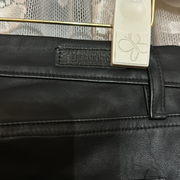 BlankNYC size 26 brand new without tags faux leather pants - Picture 3 of 4